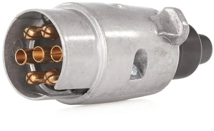 GEKO 7-pins trailerplug - aluminium - duurzaam en betrouwbaar - 12V