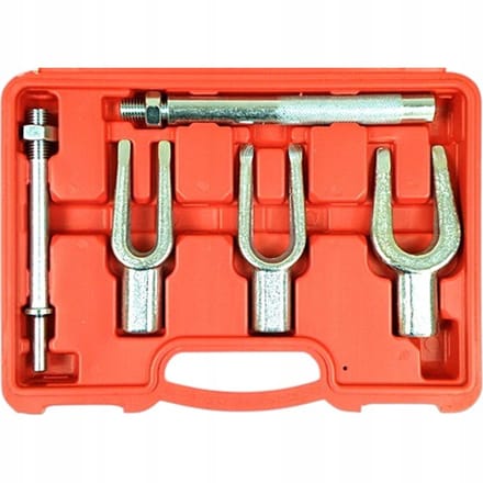 SilverTools - Stuurstang Kogelgewrichten Trekkerset - 5-delig - Chroomgecoat - Ergonomische Handgrepen