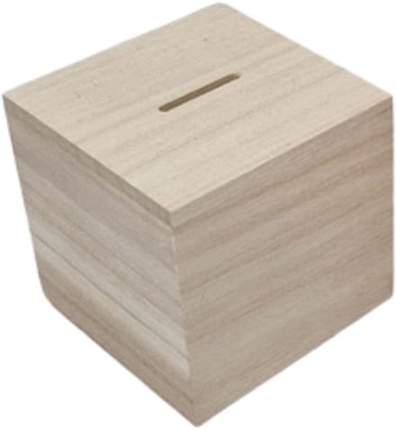 Playwood Decorate your own Money Box