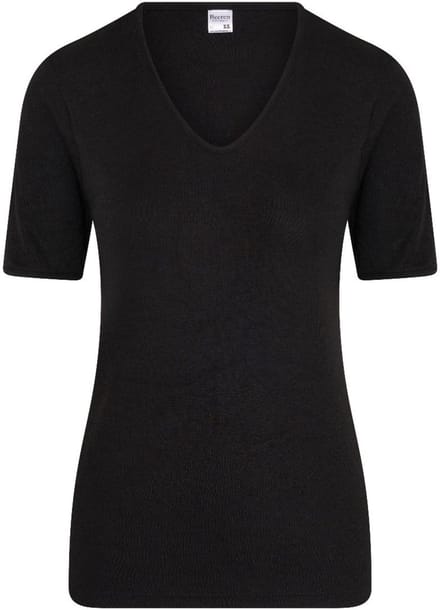 Beeren Dames Thermo Shirt korte mouw - Zwart - maat XL