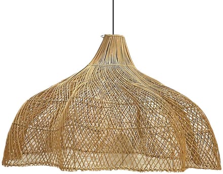 Rotan hanglamp Kiki XL -Ø80cm - 4Shine