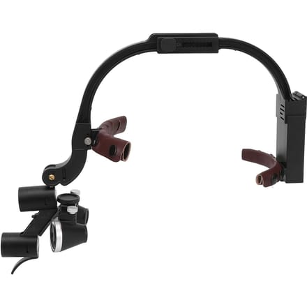 Loupe frontale 2,5x Multifonction Lunettes loupes frontales pour chirurgie 100‑240V Prise US EU PLUG