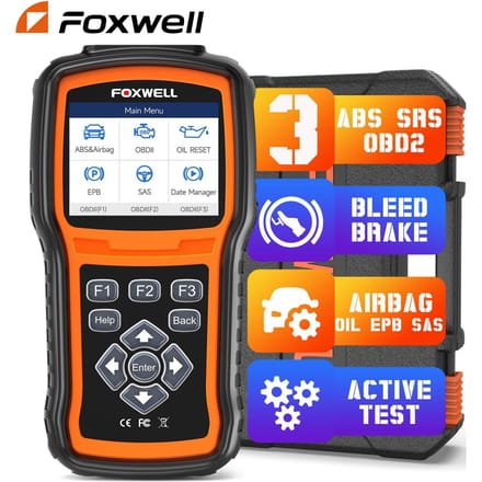 FOXWELL NT630 Plus OBD2 Automotive Scanner Motor ABS SRS EPB OIL SAS Kalibratie Codelezer ODB OBD2 Auto Diagnose Gereedschap