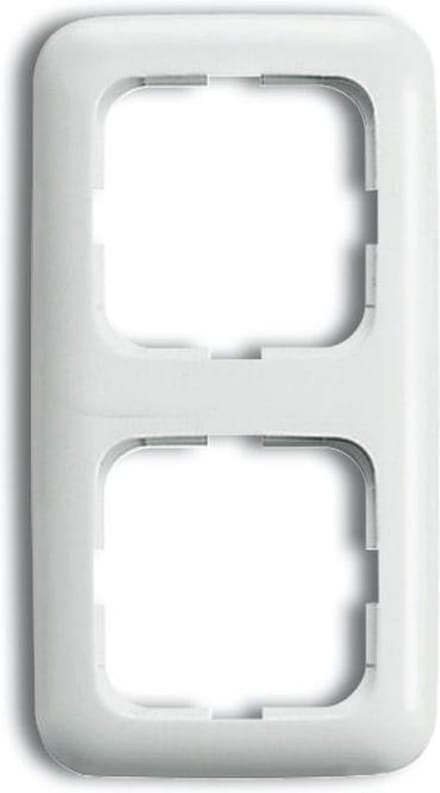 Busch Jaeger | Reflex SI | inbouw afdekraam | 2-voudig | wit