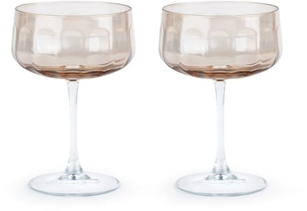 Leopold Vienna - Champagneglazen Corvina - set van 2 stuks champagnecoupes