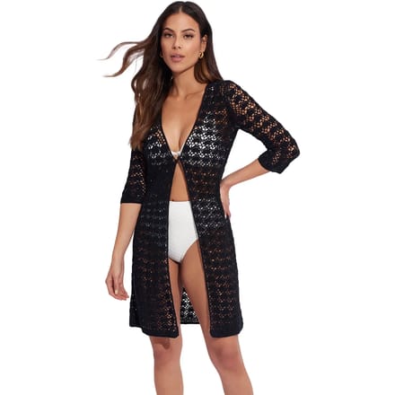 Dame strandkimono met driekwartmouwen Selmark Complementos