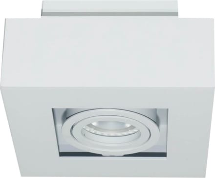 Artdelight - Spot Bosco 1 lichts 14 x 14 cm wit