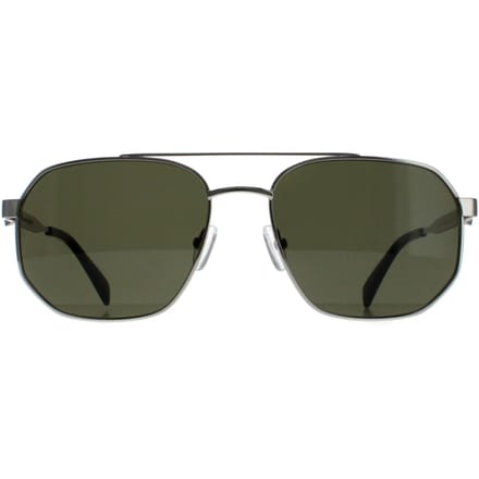 Alexander McQueen Aviator Unisex Zilver Groen AM0458S