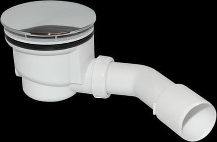 Design Doucheplug 90 hoog model H=80 mm + bocht