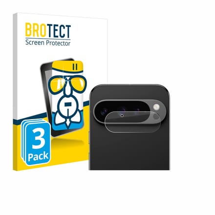 Screenprotector 3 Stuks voor Google Pixel 9 Pro (ALLEEN Camera Lens) Beschermglas transparant