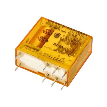 Finder 40.52 PCB Relais 2CO 8A 230VAC - 40.52.8.230.0001