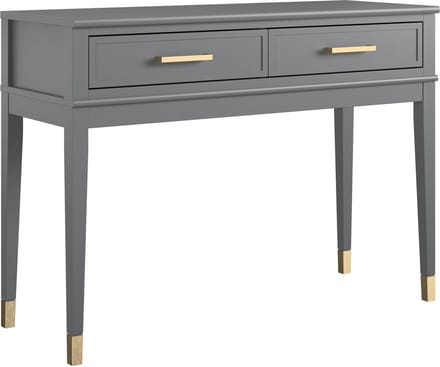 Westerleigh-Consoletafel - 2-laden - Grijs