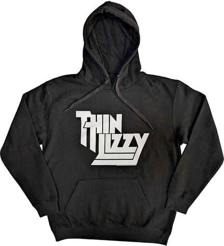 Thin Lizzy - Stacked Logo Hoodie/trui - 2XL - Zwart