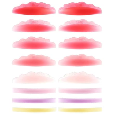 8 Paar Lash Lift Pads Staafjes Wimperpermanent Lift Siliconen Pads Herbruikbare Wimperpermanent Krultang Schild pink