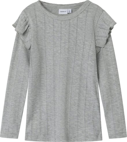 NAME IT - NMFJULIA LS SLIM TOP NOOS - Meisjes - Blouses