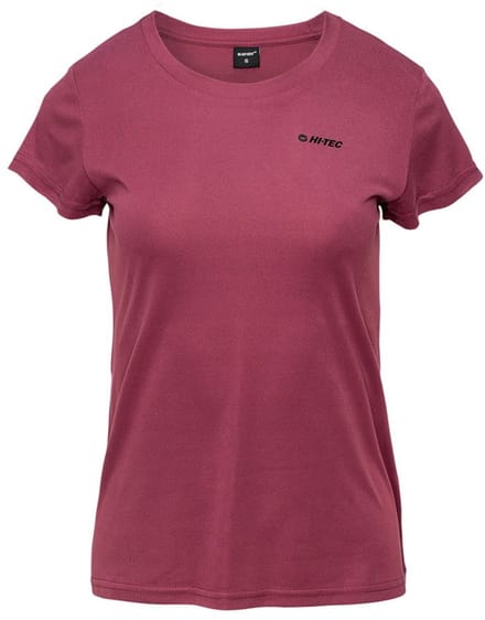 Hi-tec Inez T-shirt Met Korte Mouwen Rood S Vrouw
