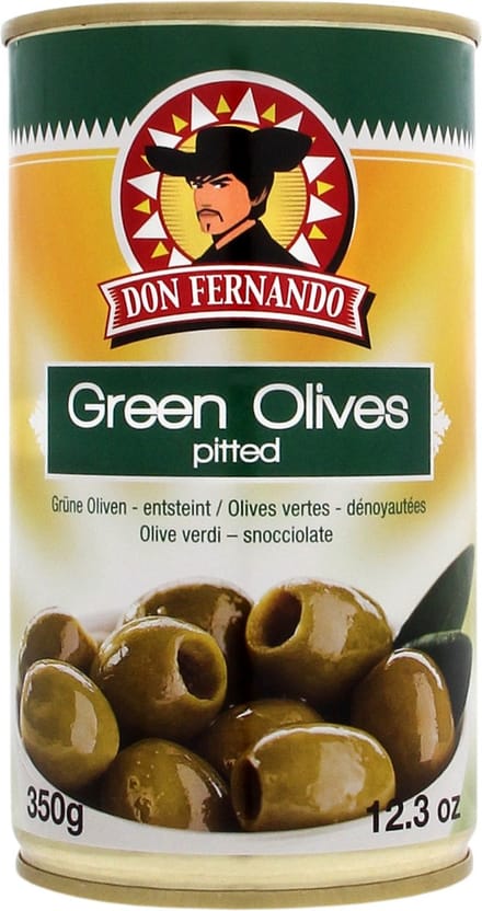 Don Fernando Groene olijven ontpit 350g