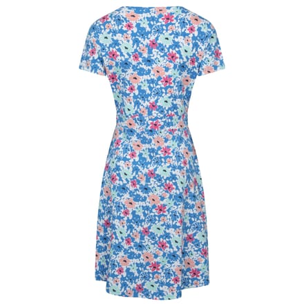 Mountain Warehouse Dames/Dames Orchid Bloem UV Jurk (Helder Blauw)