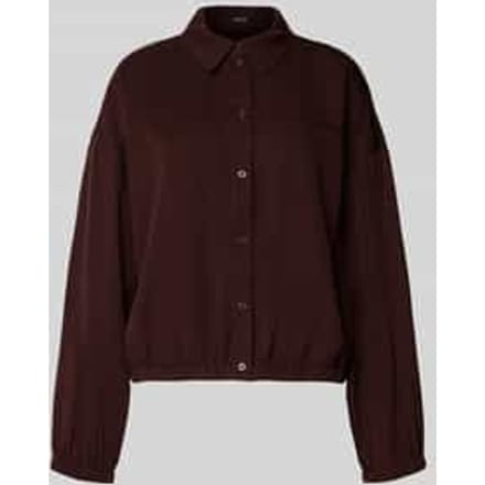 Relaxed fit blouse met elastische zoom model 'fynamo'