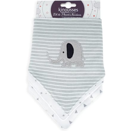 Boreel Trois Kilos Sept Bandana Elephant (x3)