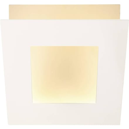 Mantra Iluminación LED wandlamp Dalia, wit, 22 x 22 cm, aluminium
