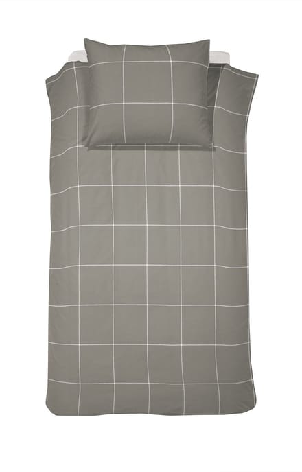 Cinderella Robyn - Dekbedovertrek - Satijn - 140x200/220 cm - Taupe + 1 kussensloop 60x70