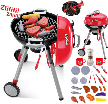 Woopie Kindergrill Met Licht En Geluid + Acc. - UNI