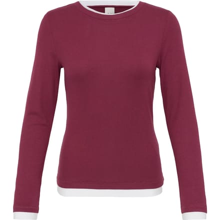 Dames-T-shirt met lange mouwen Ichi IHNellaya