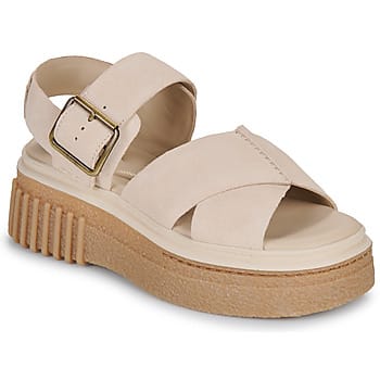 Sandalen met sleehak Clarks EVAMAR WISH