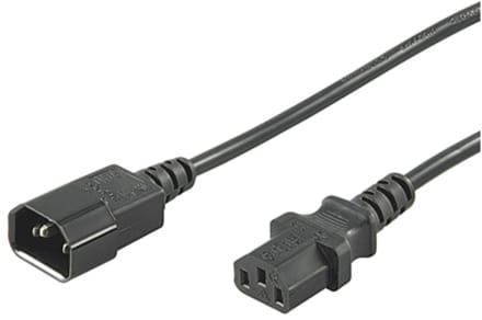 MUSIC STORE IEC kabel 2m bijde zijden IEC - Kabel