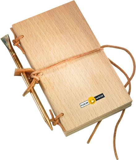 Romeins schrijfblad met houten omslag