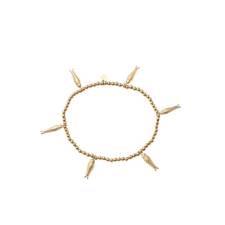Go Dutch Label Armband (Sieraad) Little Fish Goudkleurig