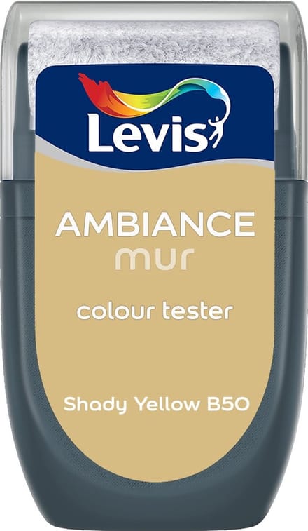Levis - Muurverf Kleurtester Mat Mix - Shady Yellow B50 - 30 ML