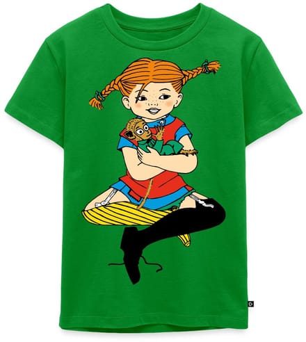 Pippi Langkous En Meneer Nilsson Premium T Shirt Kinderen