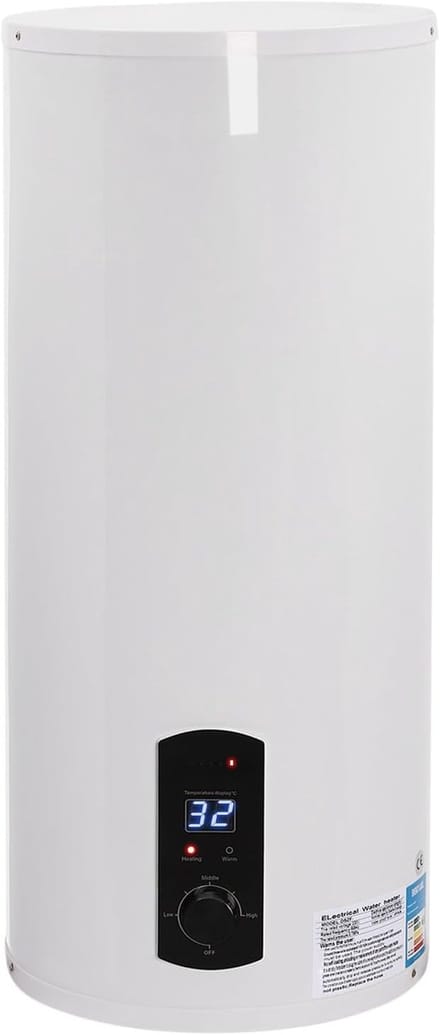 Elektrische Boiler 60 Liter - Warmwaterboiler met Instelbare Temperatuur (25-75°C)