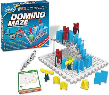 Logisch Denkspel Domino Effect - Kettingreactie Puzzel met 60 Uitdagingen