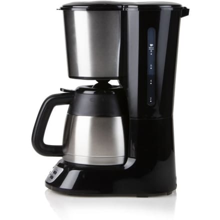 DOMO DO709K Koffiezetapparaat met thermoskan - 1L - Timer - RVS