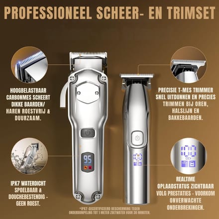 REN® Trimmer Baard - Trimmer - Bronze-13x 5x 5cm; 900 g