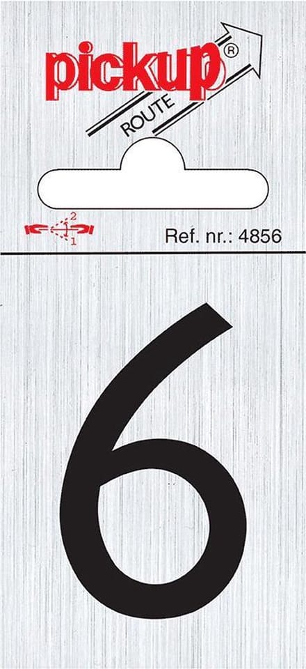 Pickup Route alulook 60x44 mm - cijfer 6