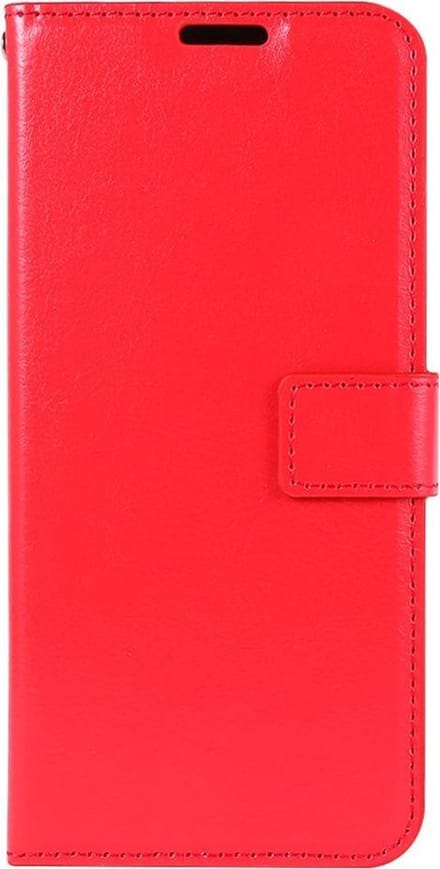 Shop4 - OnePlus 7T Hoesje - Wallet Case Cabello Rood