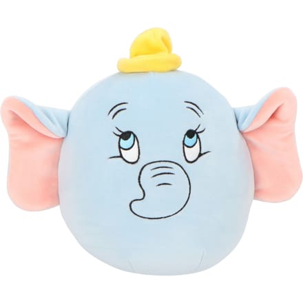 Disney Dumbo Squishy 32 cm - Knuffel - Zachte stof - Grijs