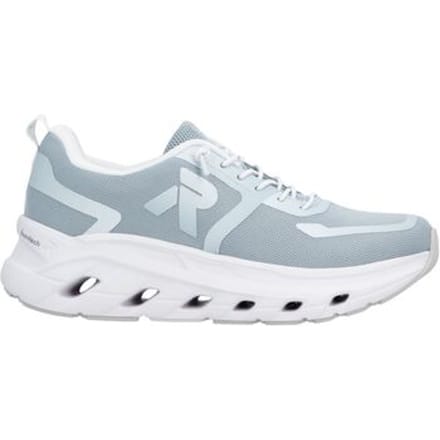 Rieker Dames Sneaker Low W3504-13 Blauw Schoenen