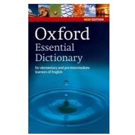 Oxford Essential Dictionary With Cd-Rom