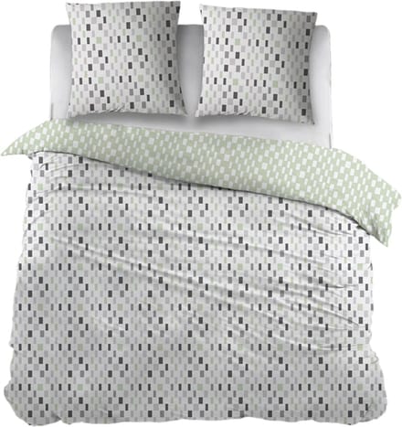 Snoozing Myrtilles Dekbedovertrek - Extra breed - 260x200/220 cm - Groen