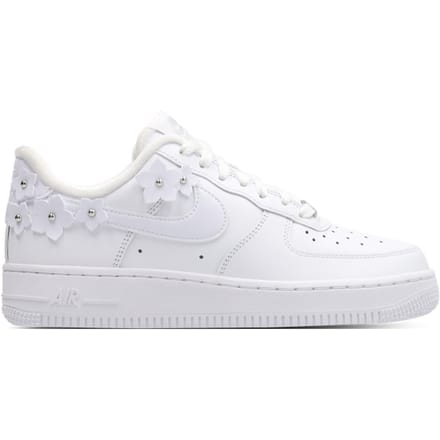 Nike Air Force Sneakers Dames - Wit - Maat 38.5 - Leer