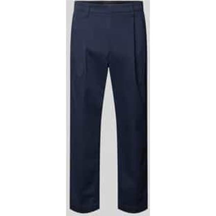 regular fit chino van katoenmix model 'TAAMIR PLEATED'