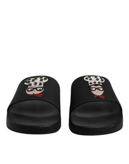 Zwembadsandalen met Cartoonprintstijl