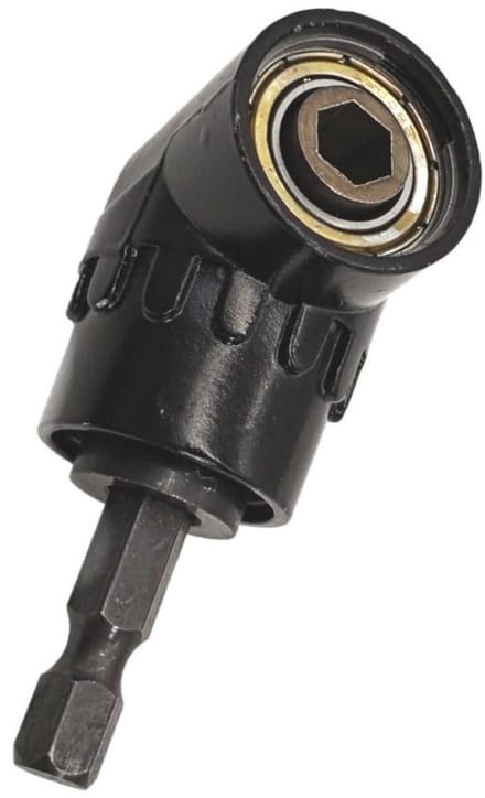 Dailygoods - 105° Hoekschroevendraaieradapter voor Moeilijk Bereikbare Plekken