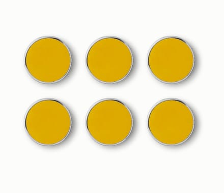 Mustard - The buttons - Magneten - Set van 6 - Mustard