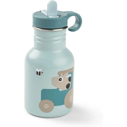 Done By Deer Tiny Farm Thermosfles - 350 ml - Blue
